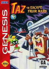 Taz in Escape from Mars [Cardboard Box] - Sega Genesis | Anubis Games and Hobby