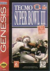 Tecmo Super Bowl III [Cardboard Box] - Sega Genesis | Anubis Games and Hobby