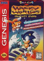 Wacky Worlds Creativity Studio [Cardboard Box] - Sega Genesis | Anubis Games and Hobby