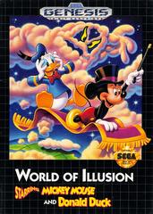 World of Illusion [Cardboard Box] - Sega Genesis | Anubis Games and Hobby