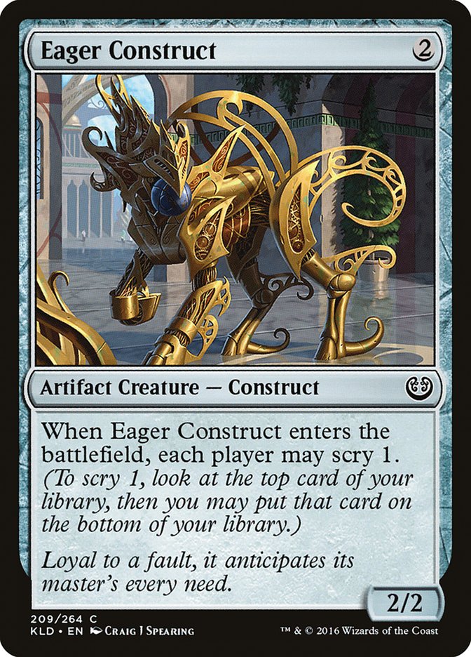 Eager Construct [Kaladesh] | Anubis Games and Hobby