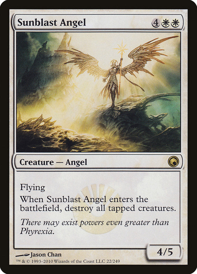 Sunblast Angel [Scars of Mirrodin] | Anubis Games and Hobby