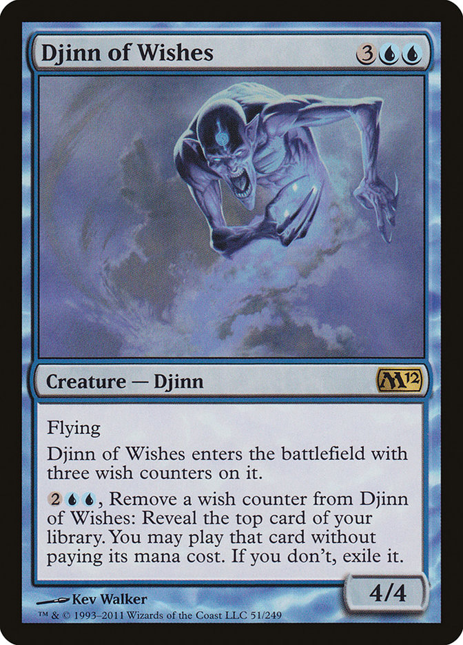 Djinn of Wishes [Magic 2012] | Anubis Games and Hobby