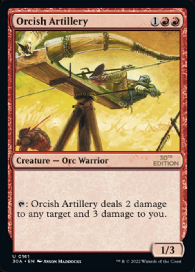 Orcish Artillery [30th Anniversary Edition] | Anubis Games and Hobby