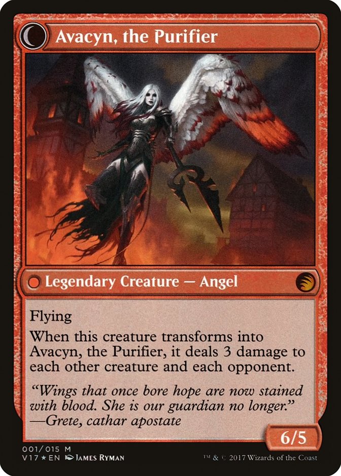 Archangel Avacyn // Avacyn, the Purifier [From the Vault: Transform] | Anubis Games and Hobby