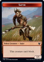 Satyr // Nightmare Double-Sided Token [Theros Beyond Death Tokens] | Anubis Games and Hobby