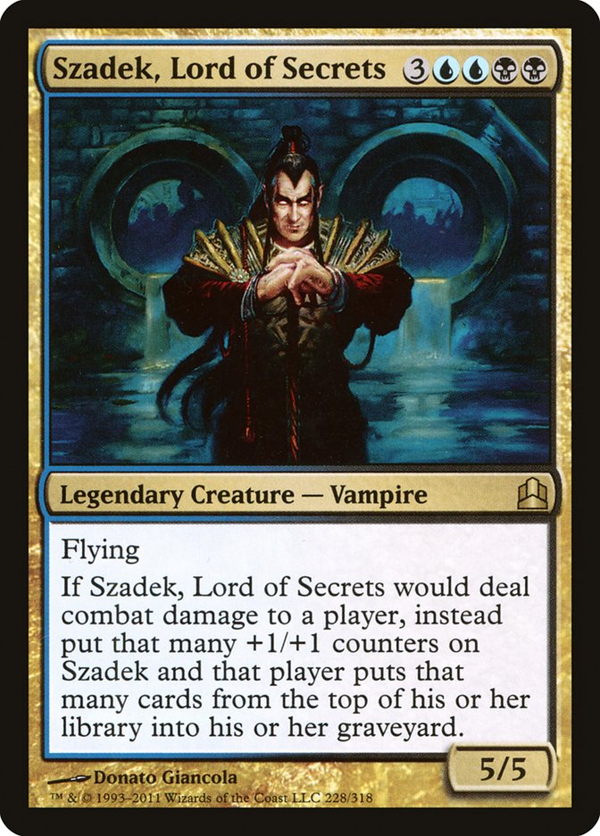 Szadek, Lord of Secrets [Commander 2011] | Anubis Games and Hobby