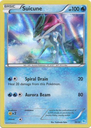 Suicune (30/30) [XY: Trainer Kit 3 - Suicune] | Anubis Games and Hobby