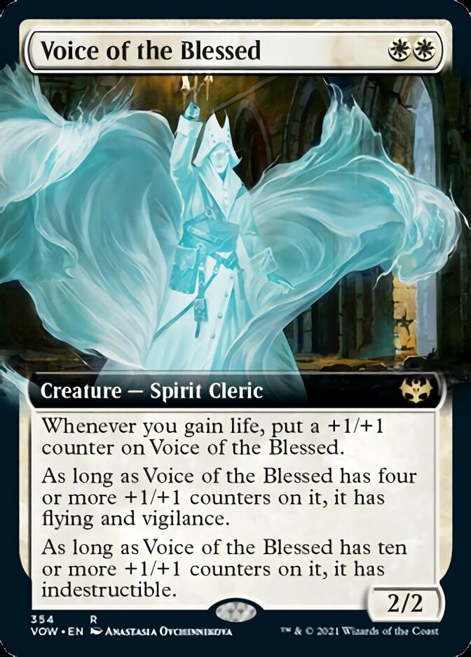 Voice of the Blessed (Extended Art) [Innistrad: Crimson Vow] | Anubis Games and Hobby