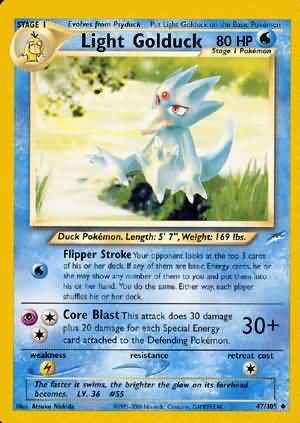 Light Golduck (47/105) [Neo Destiny Unlimited] | Anubis Games and Hobby