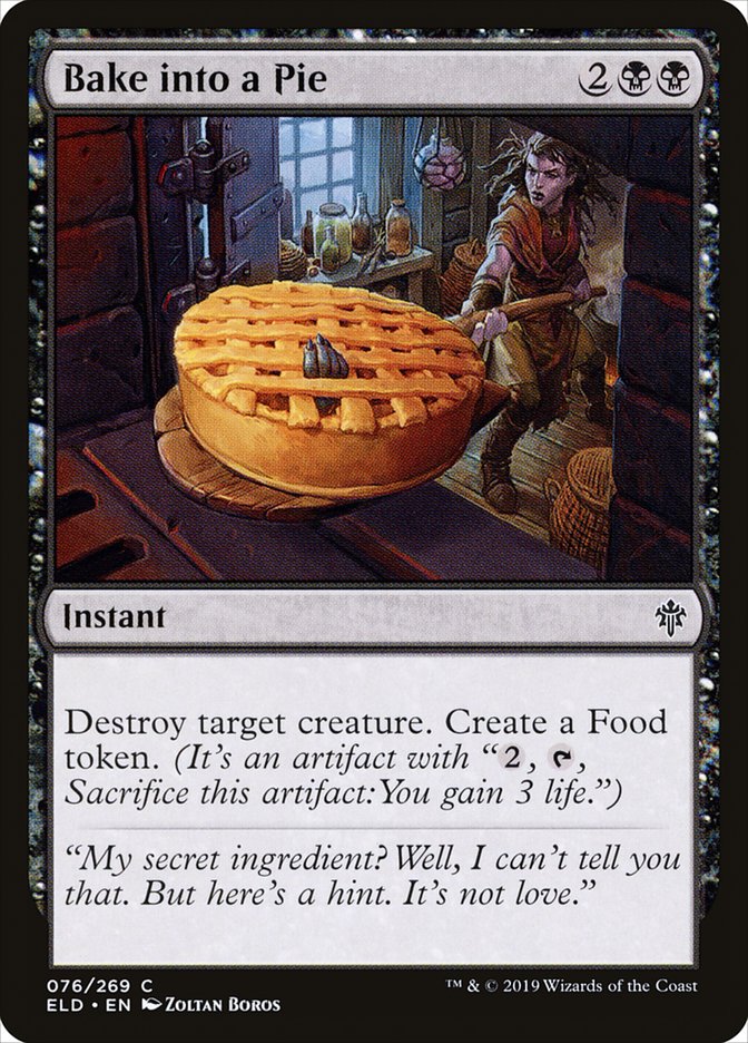 Bake into a Pie [Throne of Eldraine] | Anubis Games and Hobby
