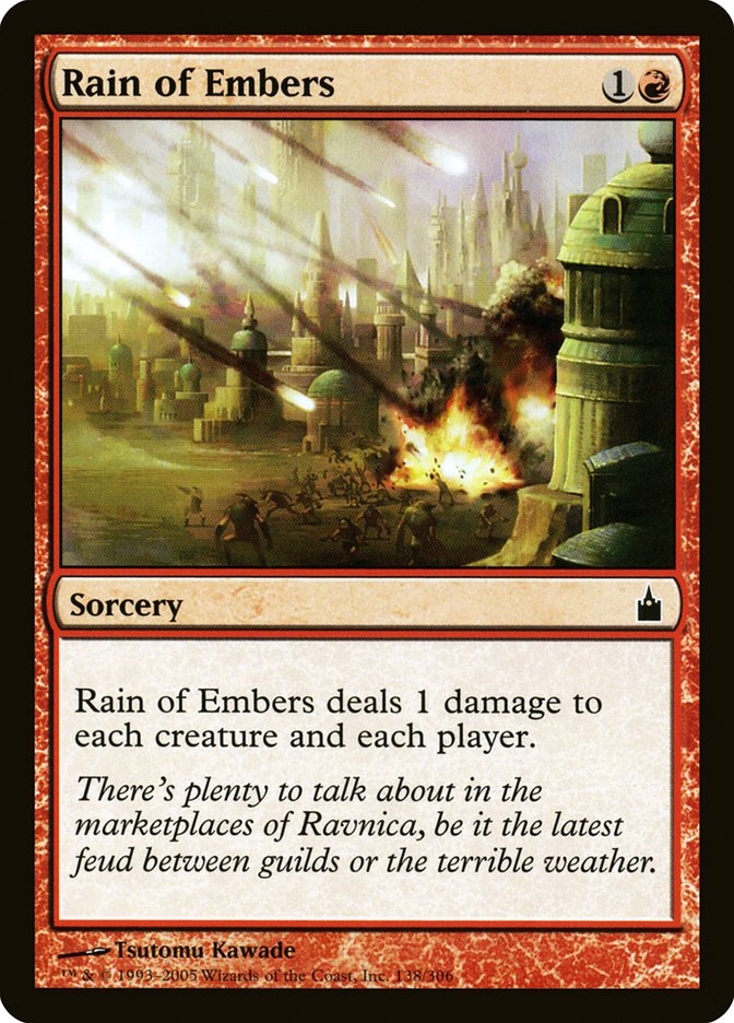 Rain of Embers [Ravnica: City of Guilds] | Anubis Games and Hobby