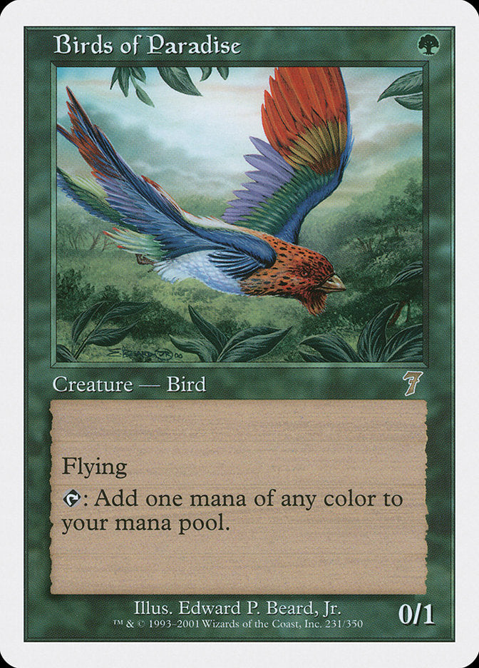 Birds of Paradise [Seventh Edition] | Anubis Games and Hobby