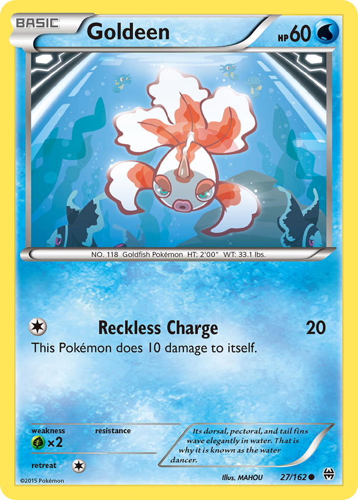 Goldeen (27/162) [XY: BREAKthrough] | Anubis Games and Hobby