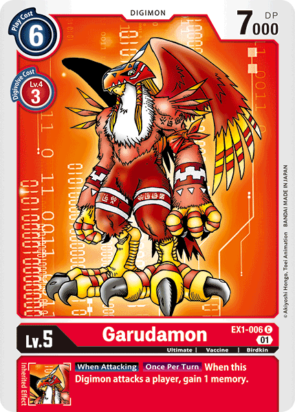 Garudamon [EX1-006] [Classic Collection] | Anubis Games and Hobby