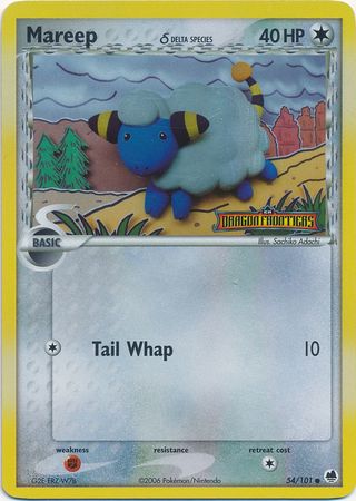 Mareep (54/101) (Delta Species) (Stamped) [EX: Dragon Frontiers] | Anubis Games and Hobby