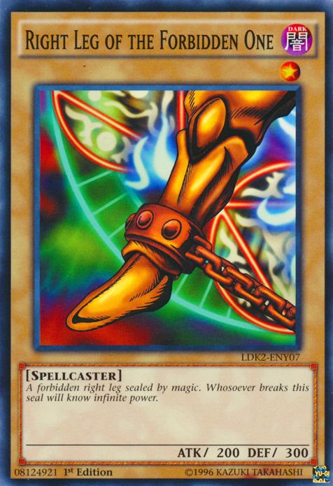 Right Leg of the Forbidden One [LDK2-ENY07] Common | Anubis Games and Hobby