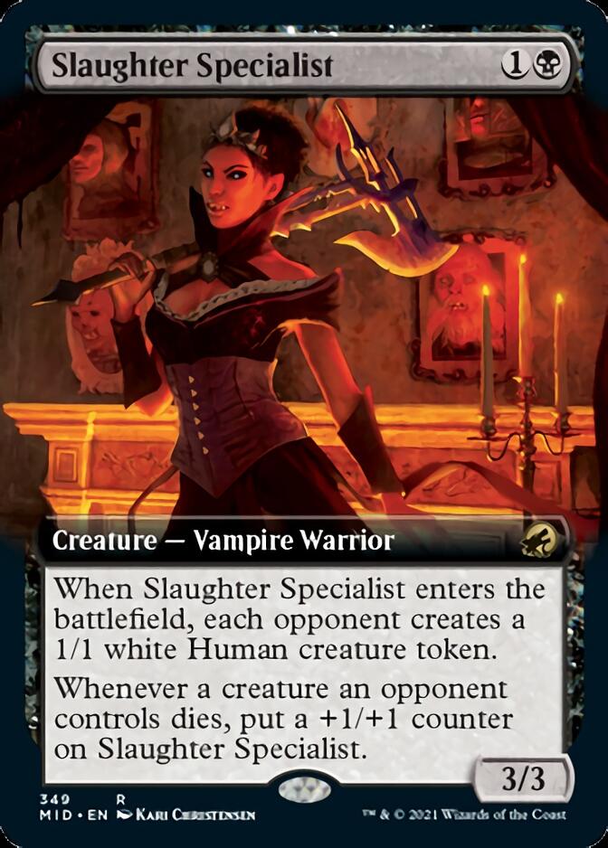 Slaughter Specialist (Extended Art) [Innistrad: Midnight Hunt] | Anubis Games and Hobby