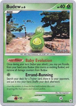Budew (43/130) (Flyvees - Jun Hasebe) [World Championships 2007] | Anubis Games and Hobby