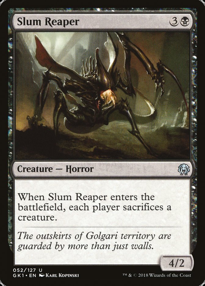 Slum Reaper [Guilds of Ravnica Guild Kit] | Anubis Games and Hobby