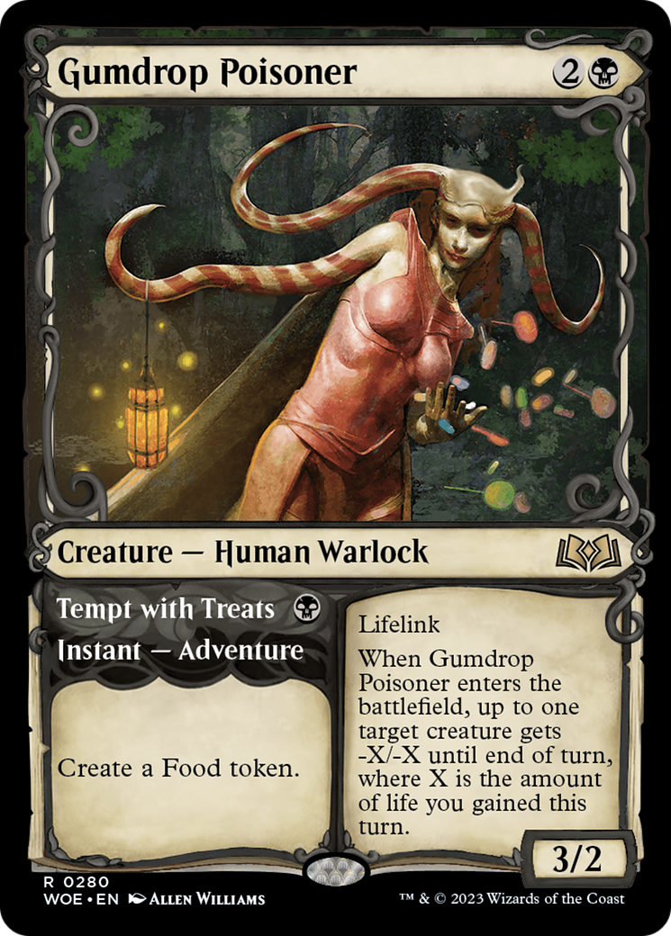 Gumdrop Poisoner // Tempt with Treats (Showcase) [Wilds of Eldraine] | Anubis Games and Hobby