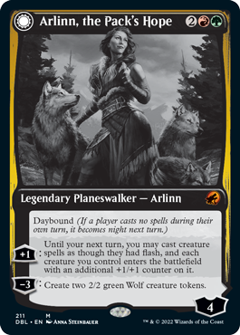 Arlinn, the Pack's Hope // Arlinn, the Moon's Fury [Innistrad: Double Feature] | Anubis Games and Hobby