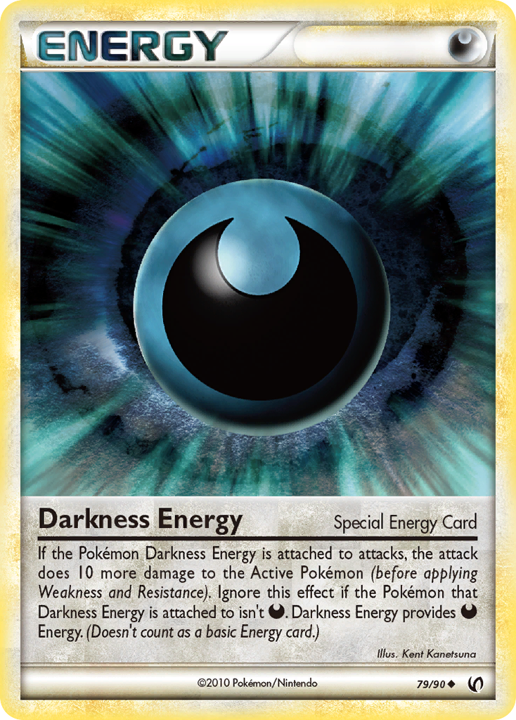 Darkness Energy (79/90) [HeartGold & SoulSilver: Undaunted] | Anubis Games and Hobby