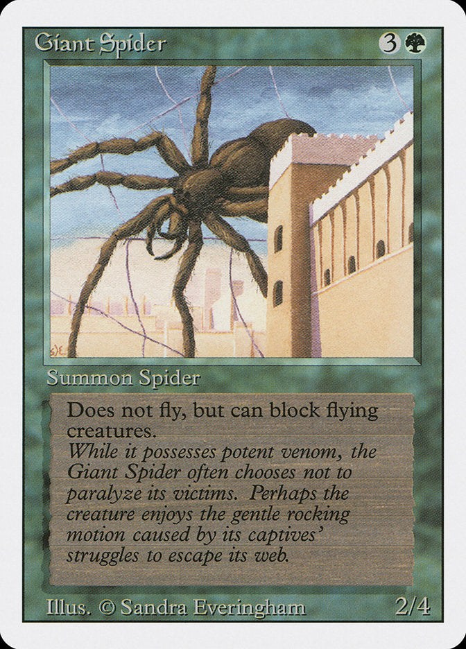 Giant Spider [Revised Edition] | Anubis Games and Hobby