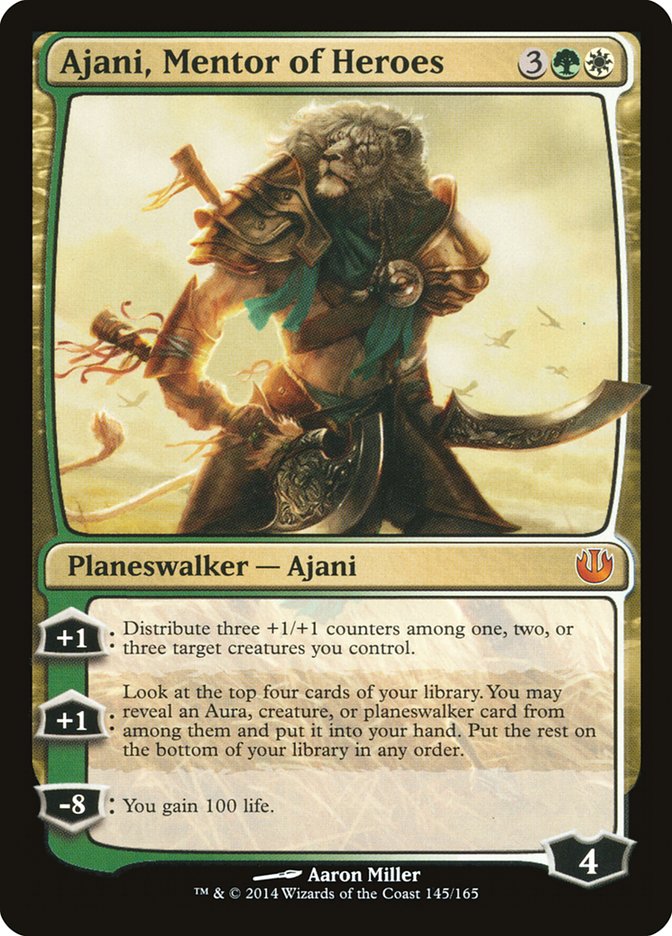 Ajani, Mentor of Heroes [Journey into Nyx] | Anubis Games and Hobby