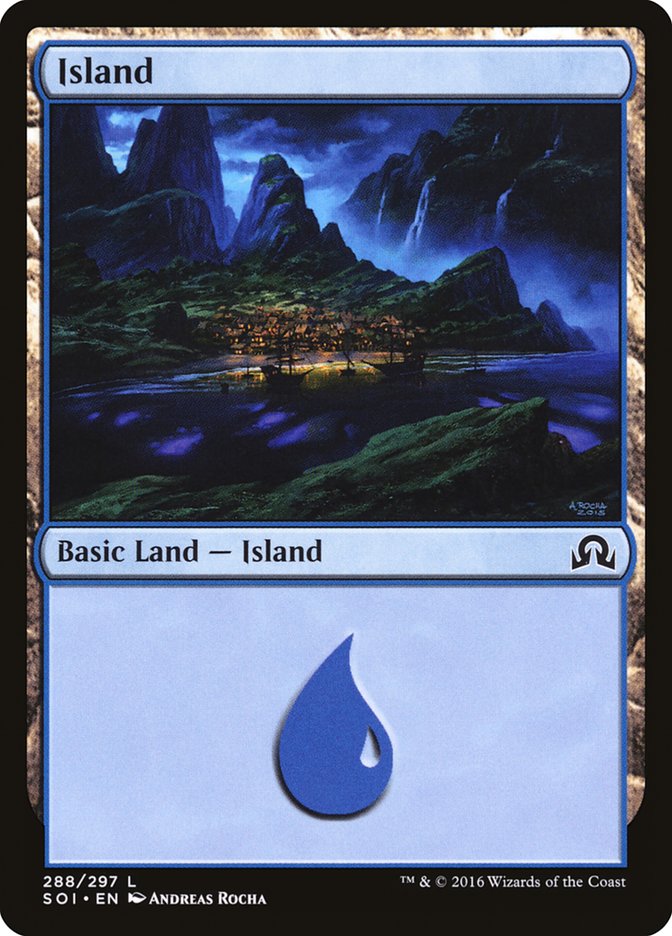 Island (288) [Shadows over Innistrad] | Anubis Games and Hobby