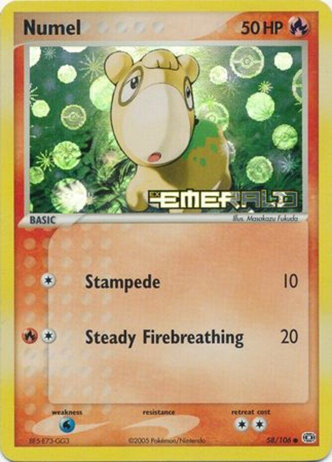 Numel (58/106) (Stamped) [EX: Emerald] | Anubis Games and Hobby