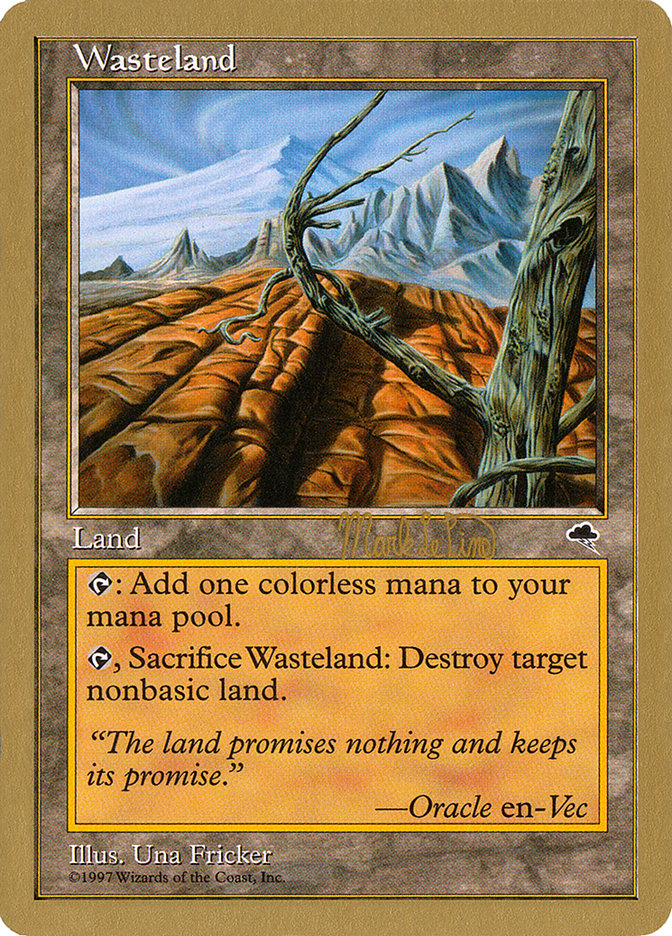 Wasteland (Mark Le Pine) [World Championship Decks 1999] | Anubis Games and Hobby