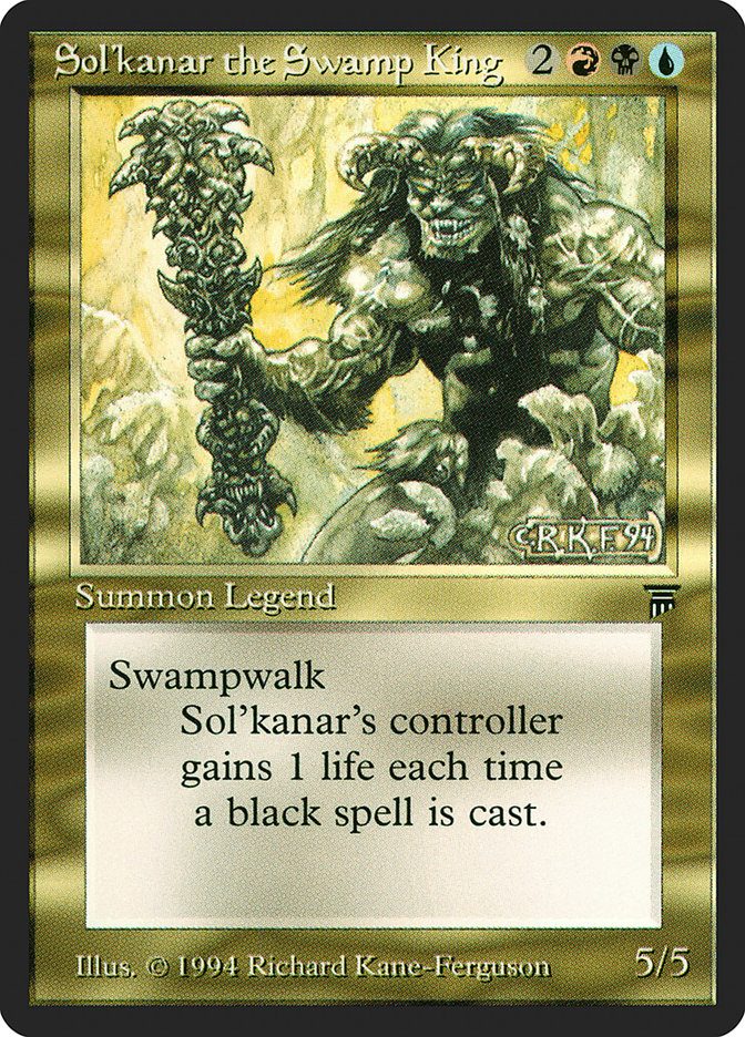 Sol'kanar the Swamp King [Legends] | Anubis Games and Hobby