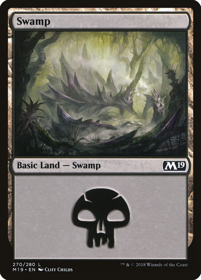 Swamp (270) [Core Set 2019] | Anubis Games and Hobby