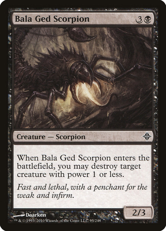 Bala Ged Scorpion [Rise of the Eldrazi] | Anubis Games and Hobby