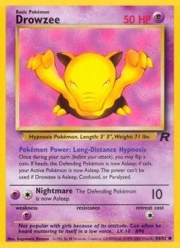 Drowzee (54/82) [Team Rocket Unlimited] | Anubis Games and Hobby