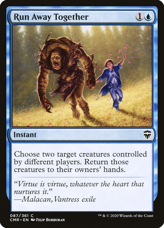 Run Away Together [Commander Legends] | Anubis Games and Hobby