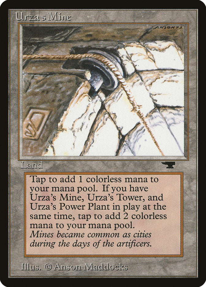 Urza's Mine (Pulley Embedded in Stone) [Antiquities] | Anubis Games and Hobby