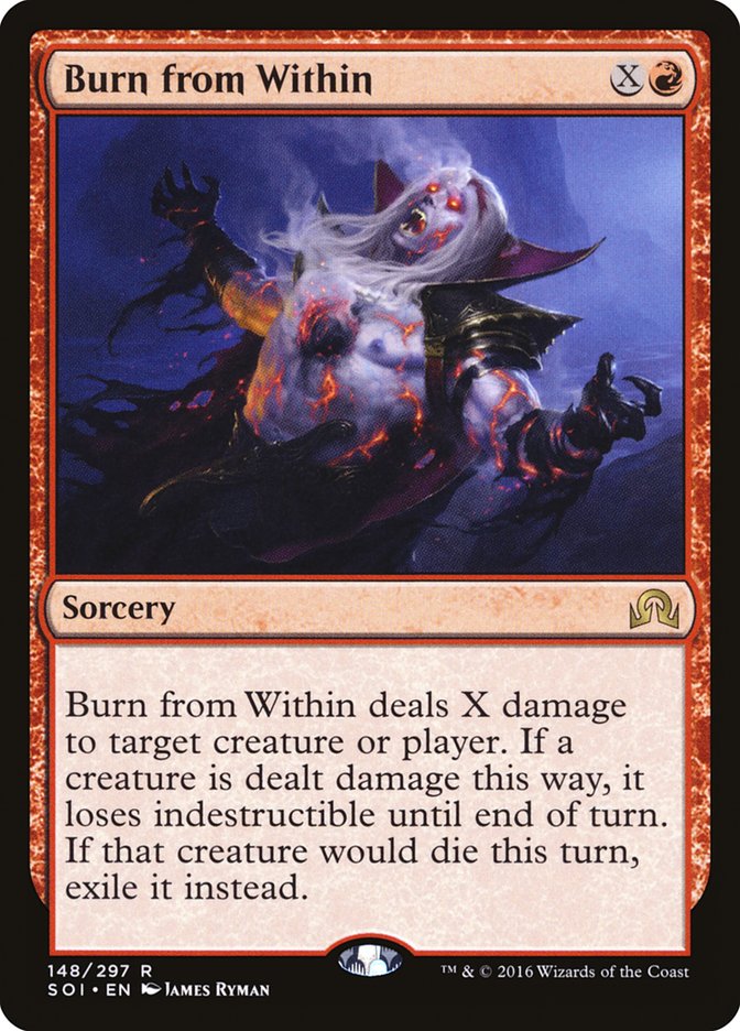 Burn from Within [Shadows over Innistrad] | Anubis Games and Hobby