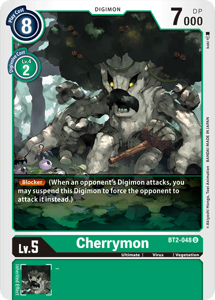 Cherrymon [BT2-048] [Release Special Booster Ver.1.0] | Anubis Games and Hobby