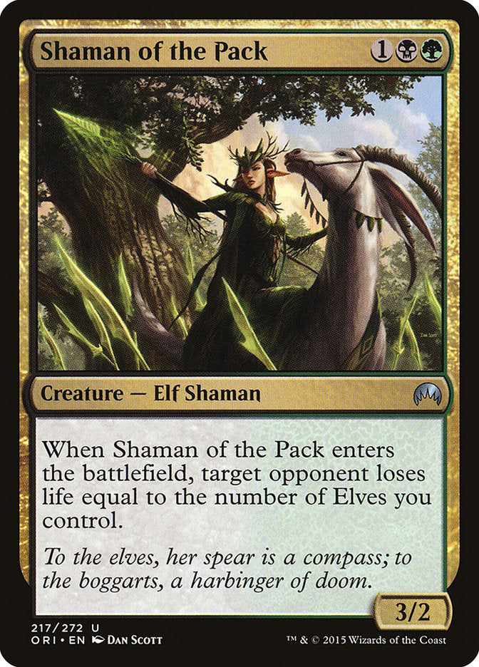 Shaman of the Pack [Magic Origins] | Anubis Games and Hobby