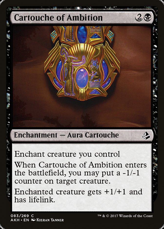 Cartouche of Ambition [Amonkhet] | Anubis Games and Hobby