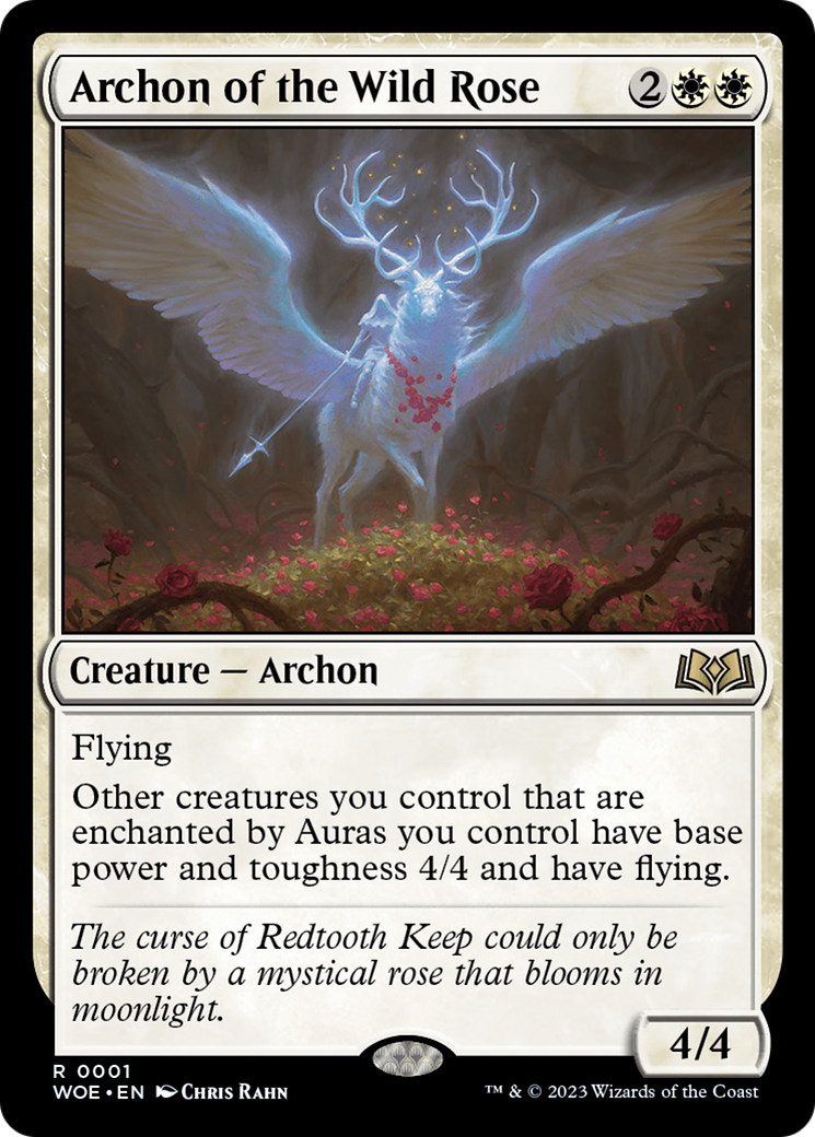 Archon of the Wild Rose [Wilds of Eldraine] | Anubis Games and Hobby