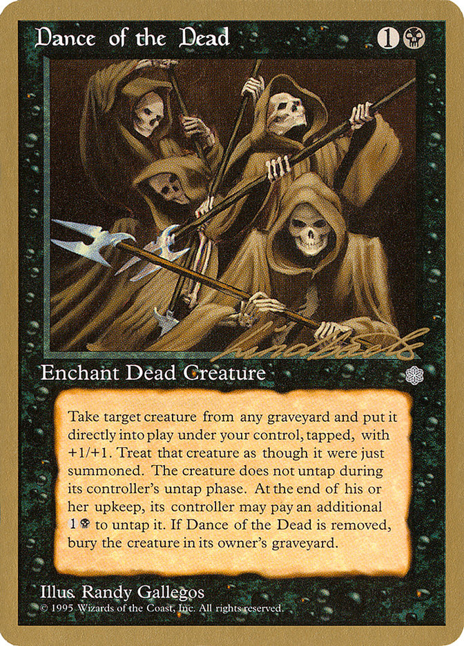 Dance of the Dead (Leon Lindback) [Pro Tour Collector Set] | Anubis Games and Hobby