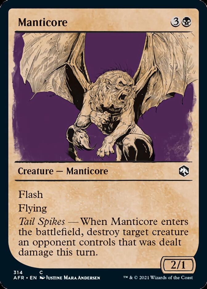 Manticore (Showcase) [Dungeons & Dragons: Adventures in the Forgotten Realms] | Anubis Games and Hobby