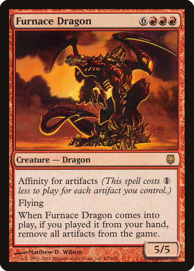 Furnace Dragon [Darksteel] | Anubis Games and Hobby