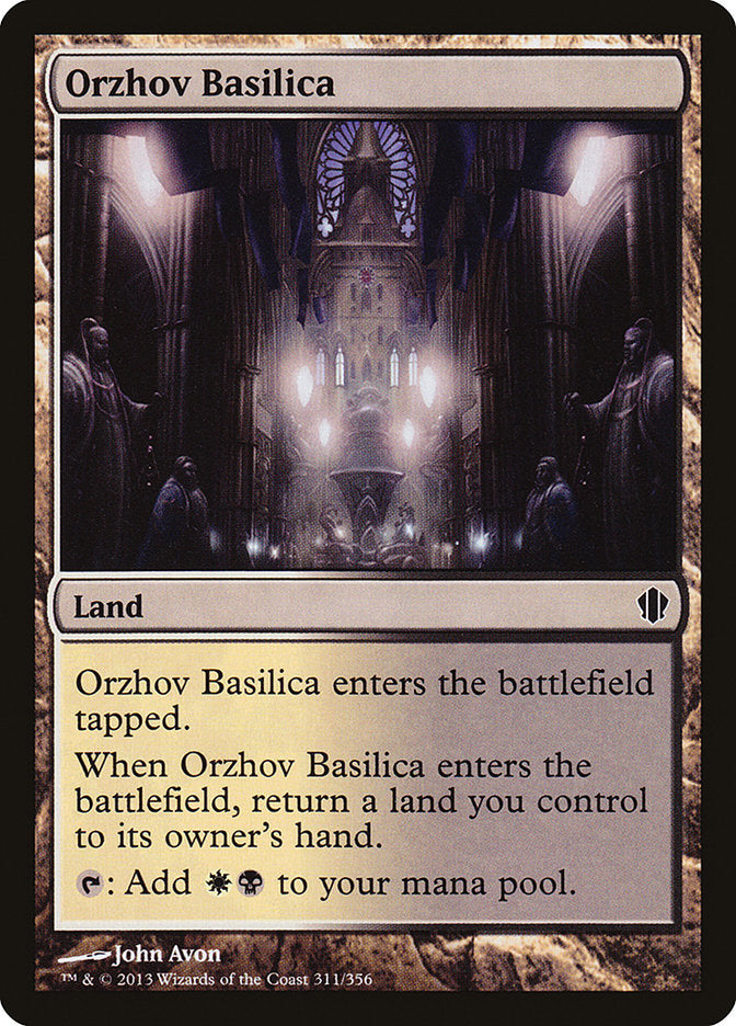 Orzhov Basilica [Commander 2013] | Anubis Games and Hobby