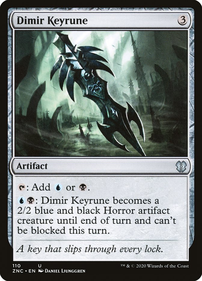 Dimir Keyrune [Zendikar Rising Commander] | Anubis Games and Hobby
