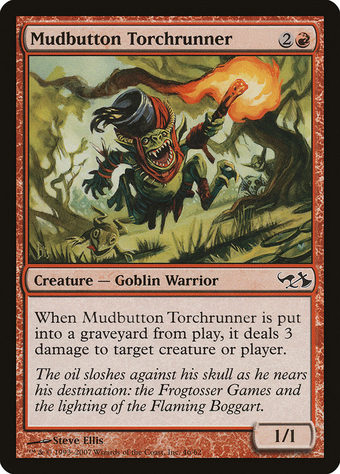 Mudbutton Torchrunner [Duel Decks: Elves vs. Goblins] | Anubis Games and Hobby