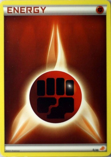 Fighting Energy (5/30) [Black & White: Trainer Kit - Excadrill] | Anubis Games and Hobby